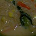 terra-sun's cooksnap of when they made 白湯偽豚骨！！　コク旨豆乳ラーメン.