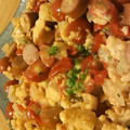 fukuichi's cooksnap of when they made プチトマトのたまご炒め.
