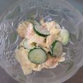 ikima's cooksnap of when they made キャベツときゅうりの梅マヨ和え.