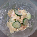 ikima's cooksnap of when they made キャベツときゅうりの梅マヨ和え.