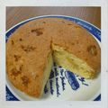 たと38's cooksnap of when they made 炊飯器で！簡単バナナケーキ☆.