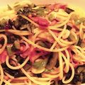 izoom's cooksnap of when they made 簡単！野沢菜パスタ.