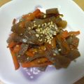 おけいはん０９１３'s cooksnap of when they made こんにゃくのきんぴら.