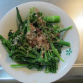 ゆりYO船長's cooksnap of when they made 菜の花のおかかマヨ和え.