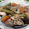 manamage's cooksnap of when they made １０品目煮（筑前煮風）.