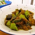 かとうねこ's cooksnap of when they made ピリ辛♪オクラと茄子のカレー炒め.