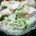 ＹＵＫＩ０６１１'s cooksnap of when they made ちゅるるん☆ささみの梅マヨ春雨サラダ♪.