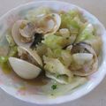 kko-h's cooksnap of when they made 蛤とキャベツのワイン蒸し＊バター醤油風味.