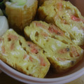 ラビリンス♪'s cooksnap of when they made 桜えびとチーズのカルシウムたっぷり卵焼き.