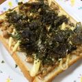 あったかいごはん♪'s cooksnap of when they made 海苔マヨ納豆トースト☆.