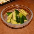 piro55's cooksnap of when they made きゅうりをポン酢に漬けただけ♪.