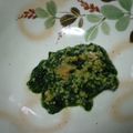 おつね's cooksnap of when they made 離乳食＜中期＞ほうれん草の納豆和え.