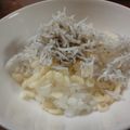 まろんぴ's cooksnap of when they made なんちゃって天丼？な　しらすごはん.