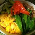 カーシャ's cooksnap of when they made とりぞぼろ、夏野菜丼！.