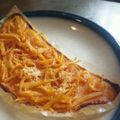 呑川クリステル's cooksnap of when they made 残り物活用！　　　ライスペーパーでピザ？.
