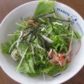 しおりんりく's cooksnap of when they made 水菜のマヨゴマサラダ.