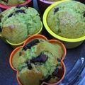momojaken's cooksnap of when they made 抹茶チョコマフィン♪.