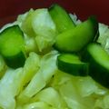 kisa01's cooksnap of when they made ついつい手が出るキャベツと胡瓜の漬物.