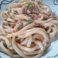 快くん's cooksnap of when they made コク旨☆納豆キムチうどん.
