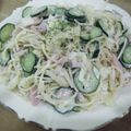 3姉妹ちゃんママ's cooksnap of when they made ＊ソーセージでスパサラダ＊.