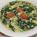 ともこキッチン's cooksnap of when they made トマトとモロヘイヤのさっぱりスープ　　一人分４６kcal　塩分1.4ｇ.