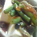 シャルシェ's cooksnap of when they made 湯豆腐の秋野菜あんかけ.