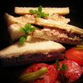 ひさかた's cooksnap of when they made ツナとレモンバームのサンド.