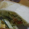 ラビリンス♪'s cooksnap of when they made クリチ・卵サラダ・カニカマのサンドイッチ.