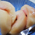 ＮＯＲＩＲＩＮ's cooksnap of when they made 桃のむき方♥.
