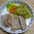 白いカピバラ's cooksnap of when they made 豚肉と野菜の蒸し焼き.