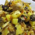 のりのりようちんさ！'s cooksnap of when they made 【鶏しめじじゃがいものスイチリマヨ和え】.
