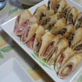 ムーちゃん☆★'s cooksnap of when they made ハムとチーズの春巻き！！.