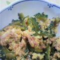 のじまさん's cooksnap of when they made ゴーヤ 甘辛豚そぼろ炒め.