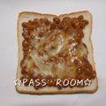 ＰＡＳＳ's cooksnap of when they made コチュマヨ納豆チーズトーストがウマイ！！.