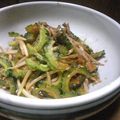 いかりんGOO's cooksnap of when they made ゴーヤともやしの★ピリ辛★ごま味噌炒め.
