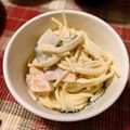 Yuki178's cooksnap of when they made 時間がたってもなめらか♪スパサラ♪.