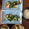 よちりん's cooksnap of when they made 鮭のネギ蒸し.
