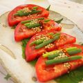 るちあママ's cooksnap of when they made 韓国風♪トマトカナッペ☆.