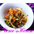 音々かーちゃん's cooksnap of when they made ★切干大根と人参の胡麻よごし★.