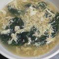 むくのき村's cooksnap of when they made モロヘイヤ＆コロっとにんにくの卵スープ.