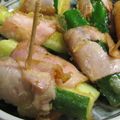 まさたかまま's cooksnap of when they made きゅうりのベーコン巻き天ぷら.