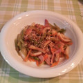 オレンジリング's cooksnap of when they made ブロッコリーの茎とちくわのきんぴら.