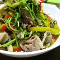 あっけみん's cooksnap of when they made ◆栄養豊富な豆苗と豚肉の中華風炒め◆.