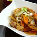 ふみロッソ's cooksnap of when they made 鶏皮とれんこんの甘辛煮.