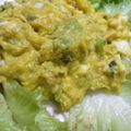 ユーロン's cooksnap of when they made かぼちゃと豆腐のサラダ☆.