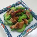 あっこ姉's cooksnap of when they made 豚バラとゴーヤのからし和え.