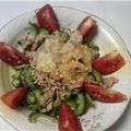 yossyism's cooksnap of when they made ゴーヤとシーチキンの和風サラダ☆.