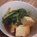 ちゃんがー's cooksnap of when they made 小松菜と厚揚げの煮びたし★.
