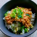 ❤️かわだん❤️'s cooksnap of when they made 悪魔の納豆ごはん.