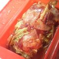 karokayo's cooksnap of when they made ルクエで♪キャベツ重ね蒸し トマトソース.